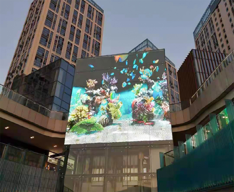 杭州爱尚里LED通明屏项目
