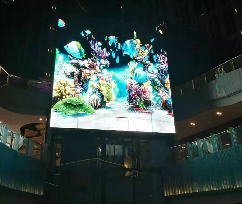 杭州爱尚里LED通明屏项目