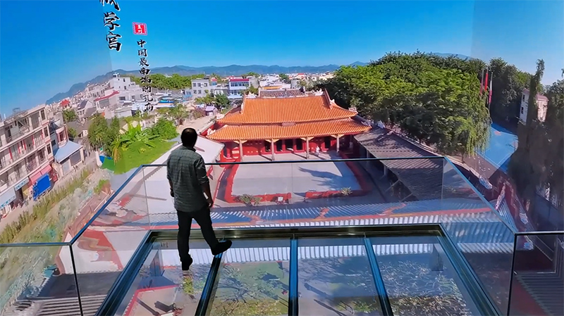 三亚崖州湾科技城产业推进中心四折幕LED租赁屏项目